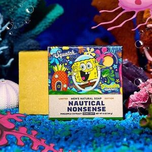Dr. Squatch SpongeBob Natural Soap 141 g Nautical Nonsense - Yellow New product